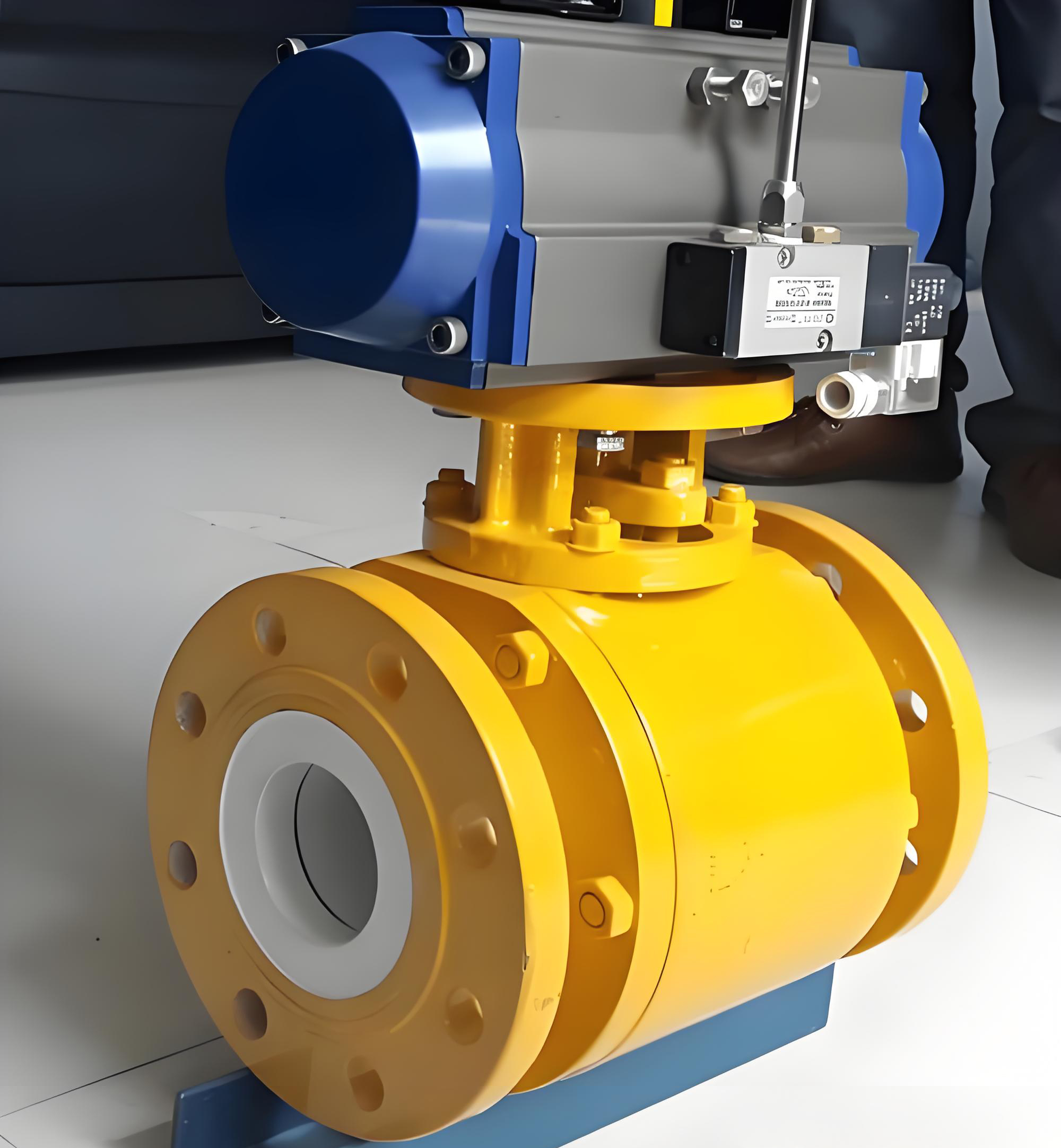 气动陶瓷开关(切断)球阀002