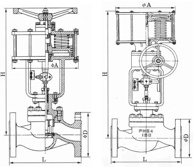 ZSQP气动活塞式单座快速切断阀