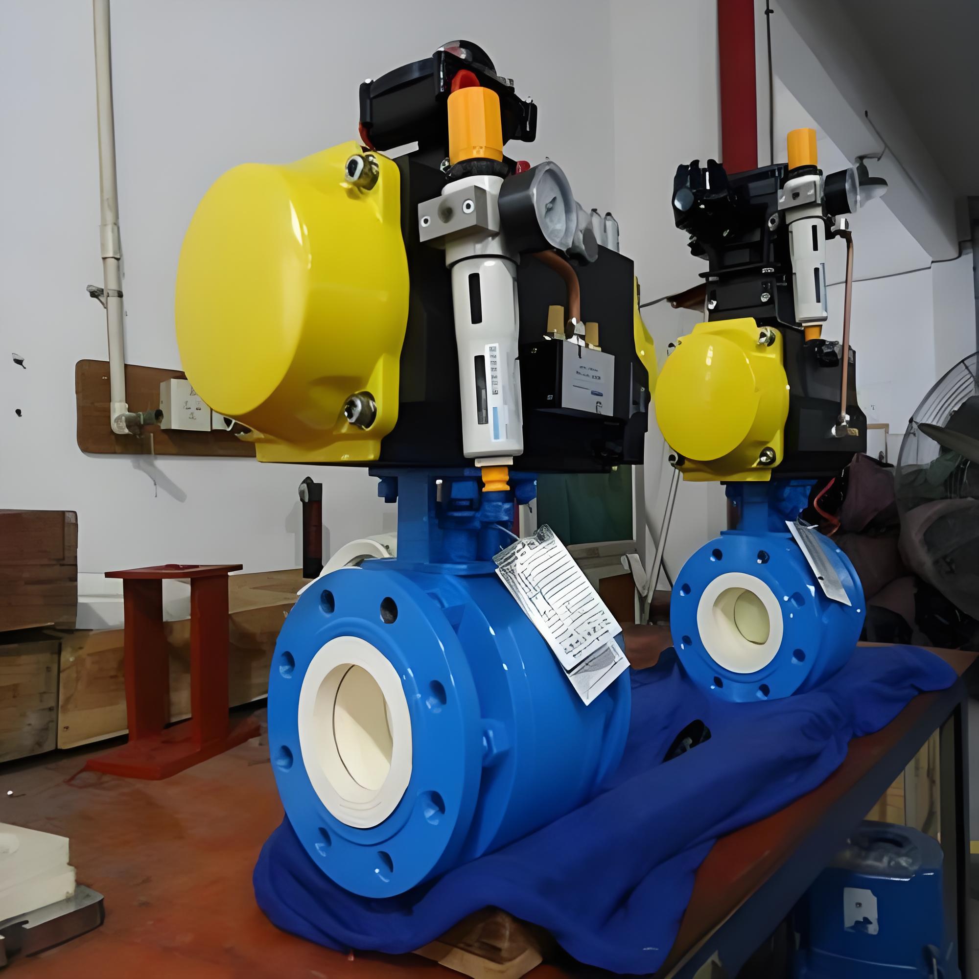 气动陶瓷开关(切断)球阀001