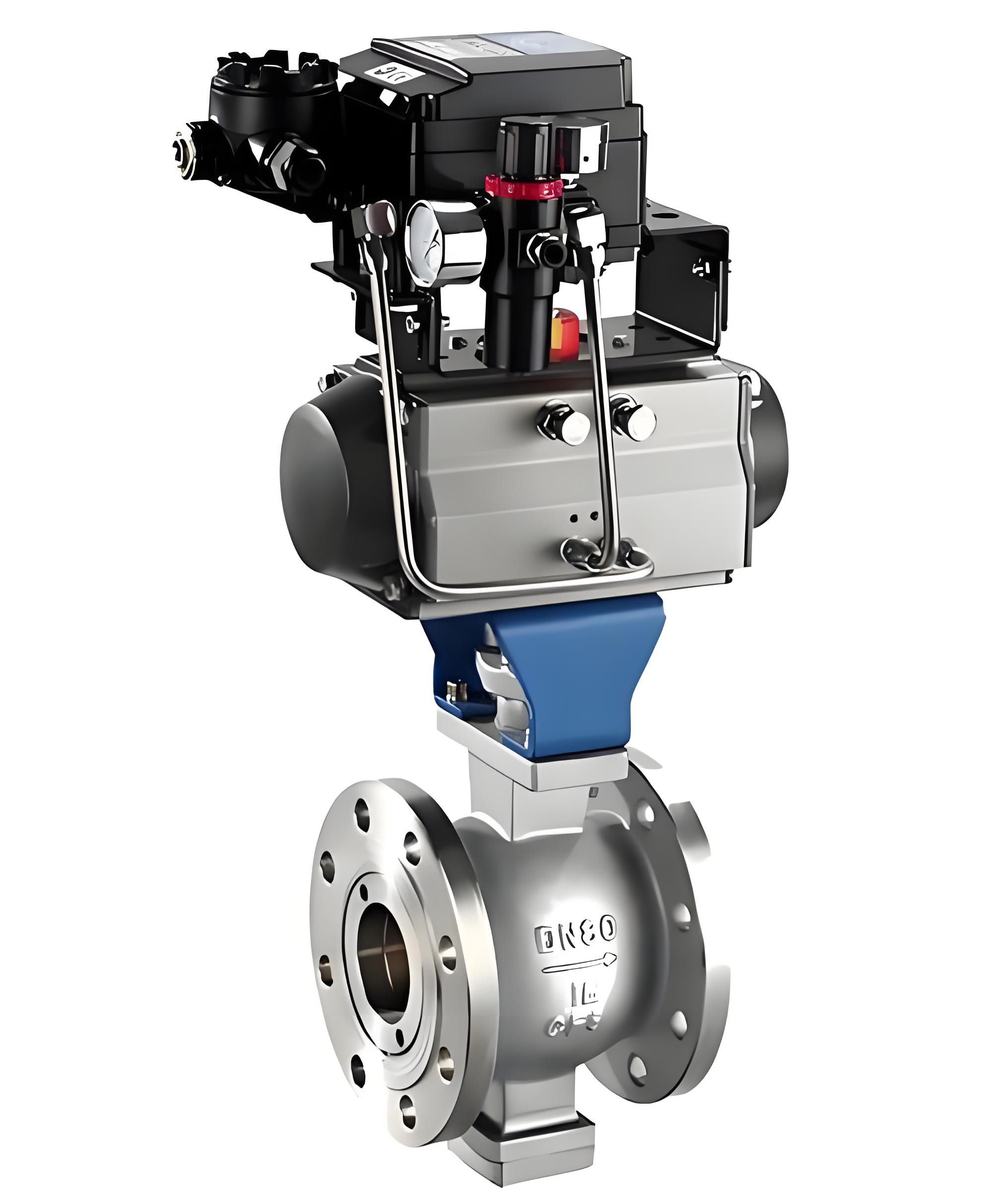 ZSHV气动V型调节球阀